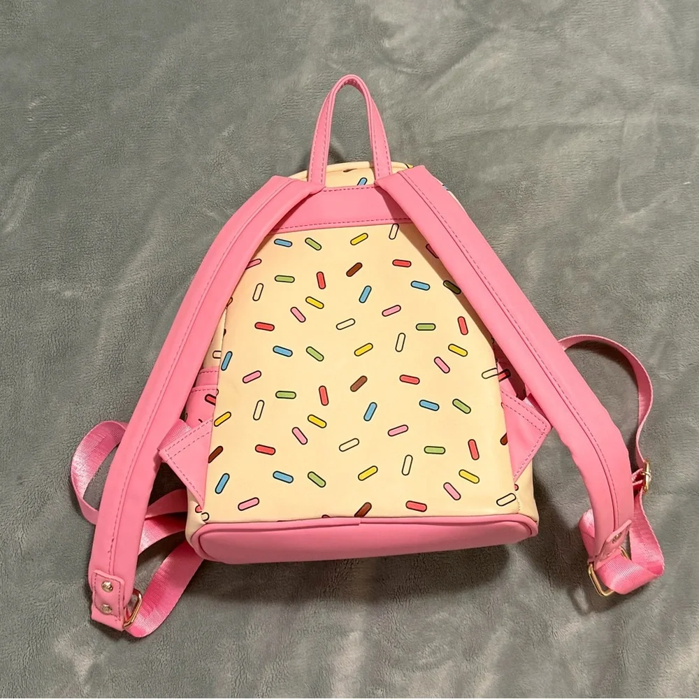 Mickey Mouse Donut Loungefly Mini Backpack - Picture 2 of 4